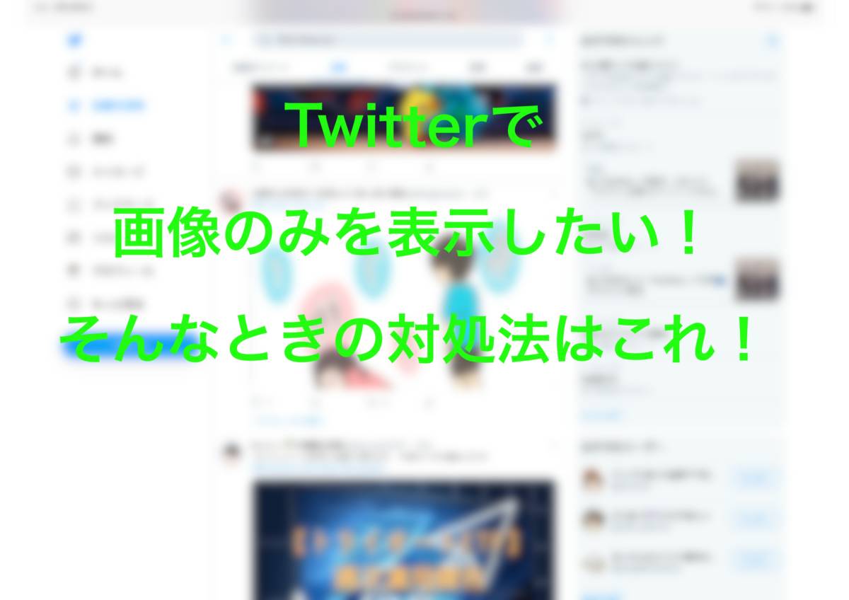 Twitterでフォローしてる人の画像のみを表示したい そんなときの対処法はこれ おtokuな人生